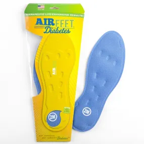 AirFeet DIABETES ETS Insoles, Size 2M, Pair