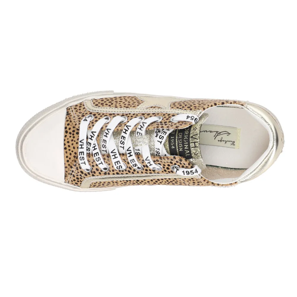 Alive Leopard Metallic Slip On Sneakers