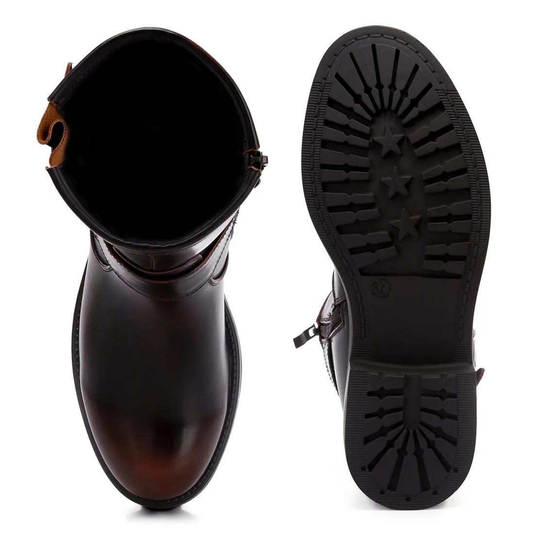 Allux Pin Buckle Boots