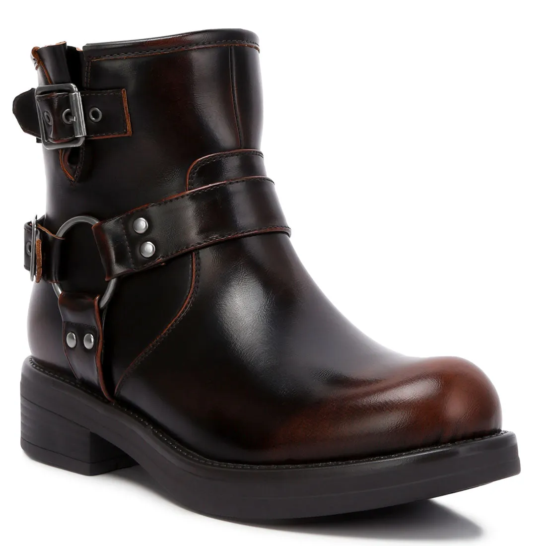 Allux Pin Buckle Boots