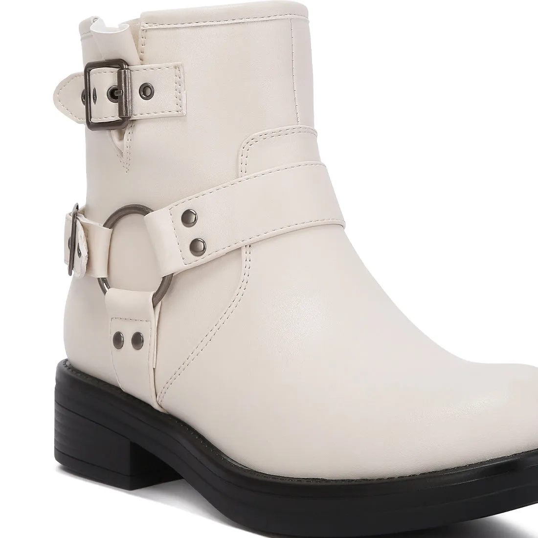 Allux Pin Buckle Boots