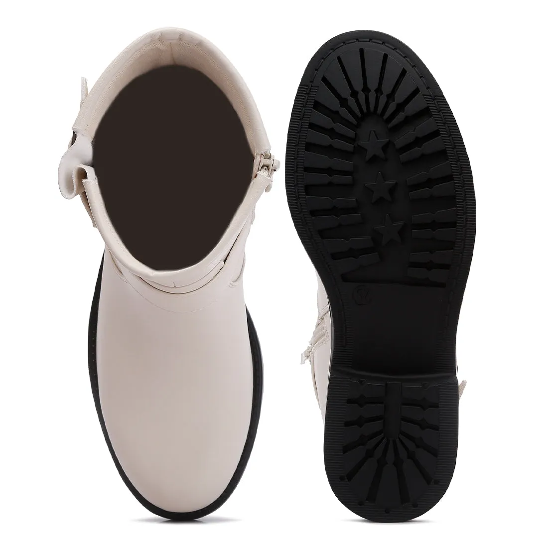 Allux Pin Buckle Boots