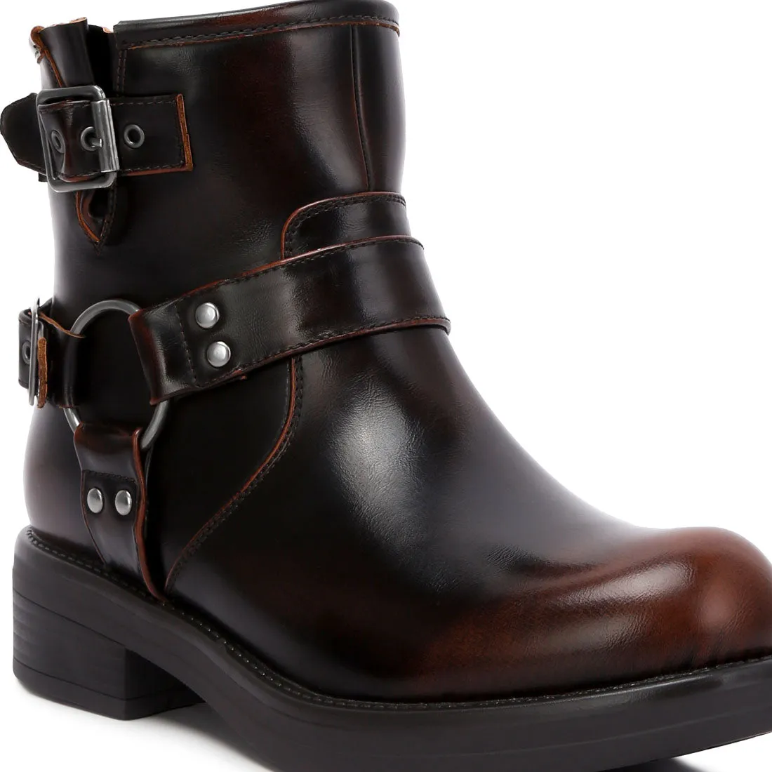 Allux Pin Buckle Boots