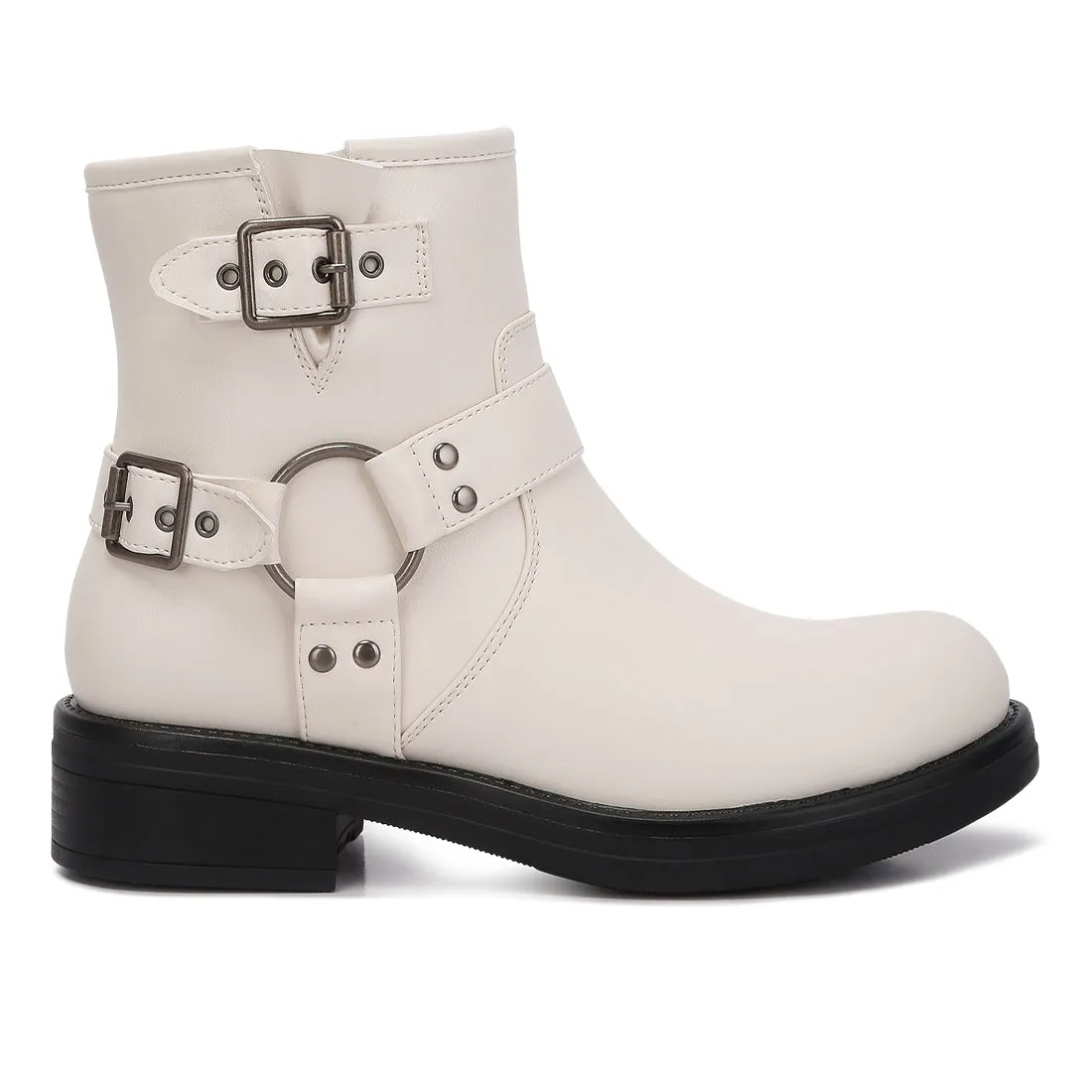 Allux Pin Buckle Boots