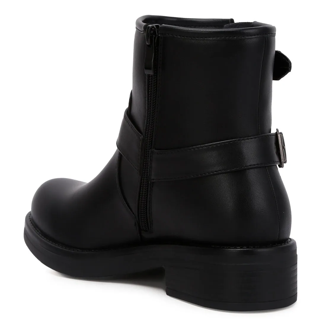 Allux Pin Buckle Boots