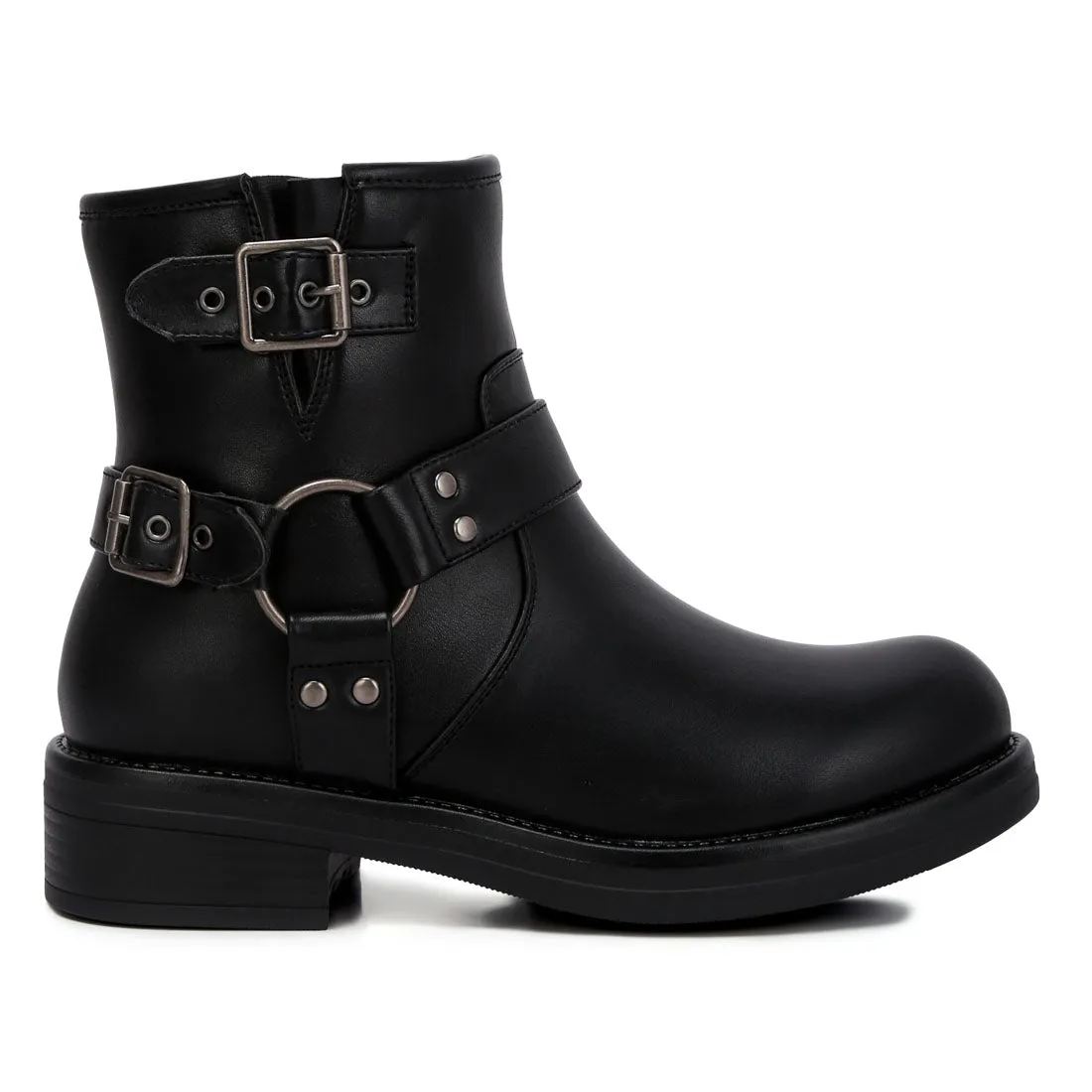 Allux Pin Buckle Boots