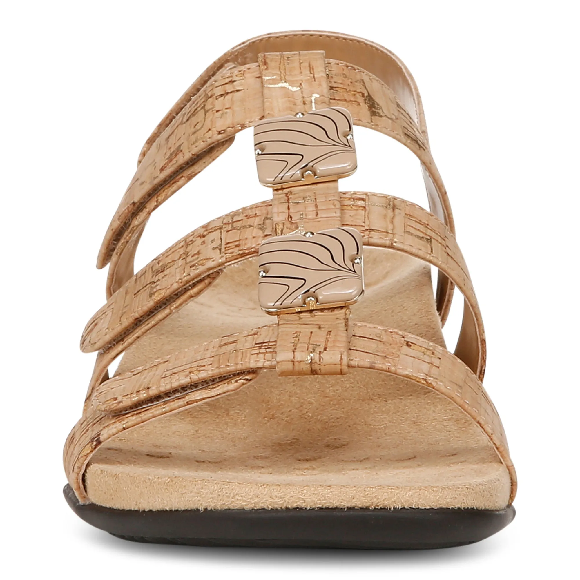 Amber Adjustable Sandal - Gold Cork