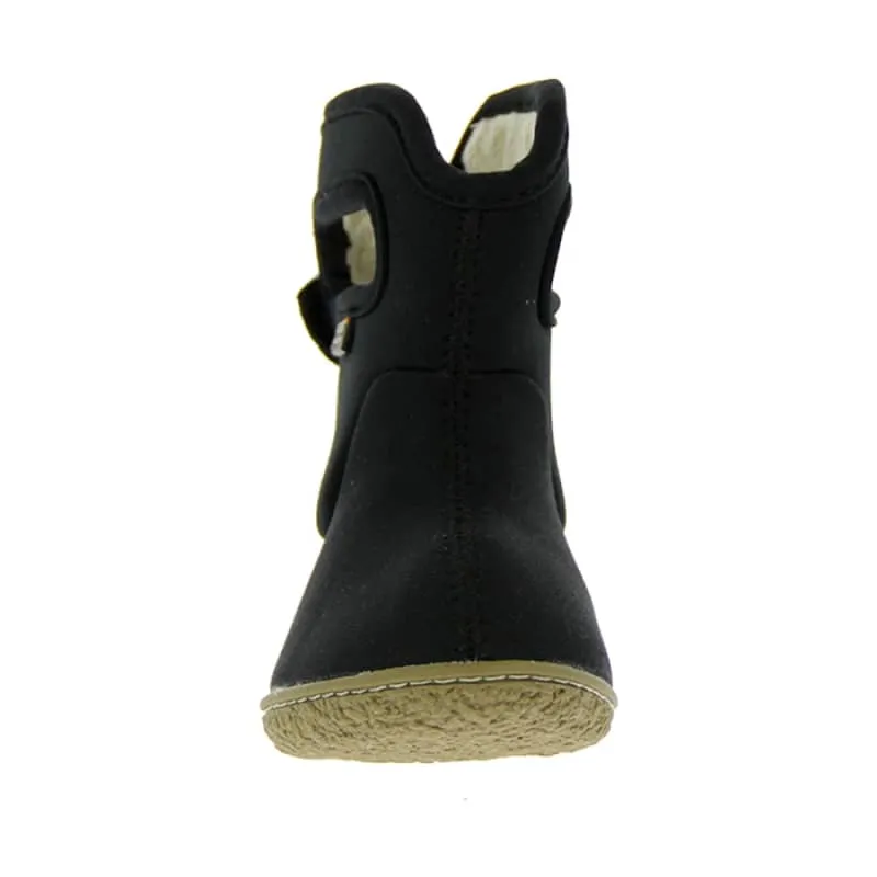 Bogs Baby Bogs Solid  Waterproof Boots with Sherpa Lining -10°C - Black