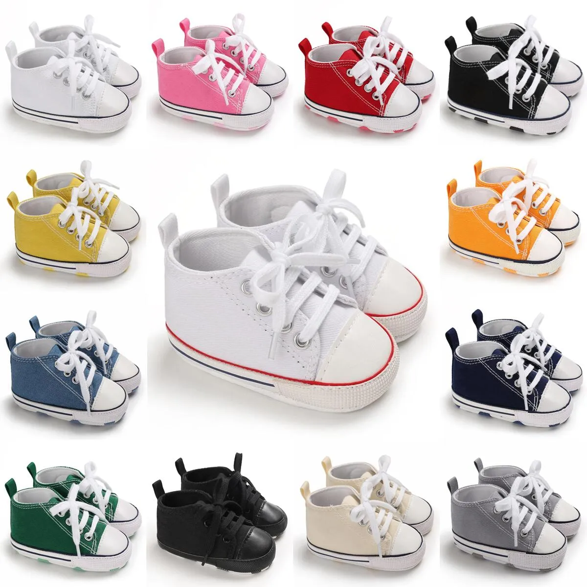Classic Canvas Baby Sneakers