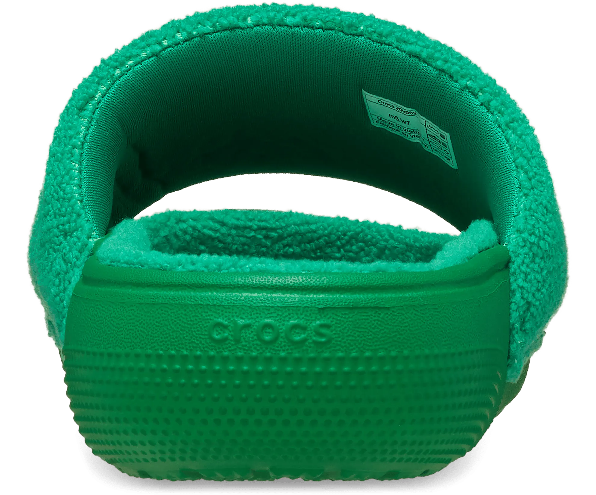 Crocs Unisex Classic Towel Slide - Green Ivy