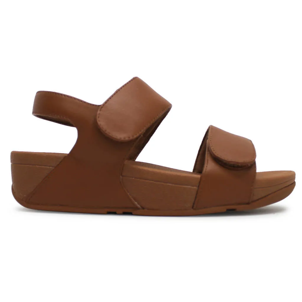 FitFlop Lulu Adjustable Back Strap Leather Women's Slingbacks Sandals