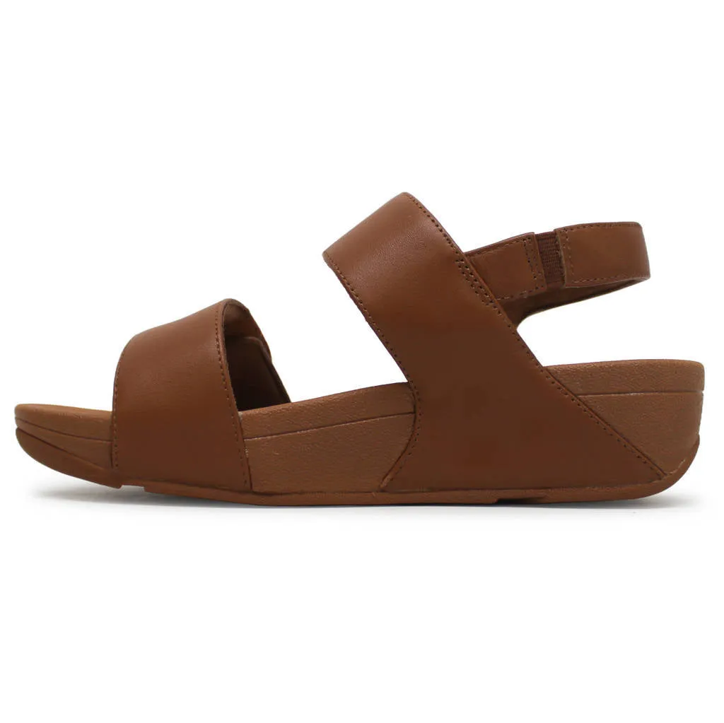 FitFlop Lulu Adjustable Back Strap Leather Women's Slingbacks Sandals