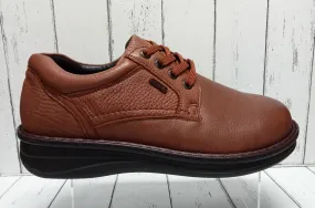 G-COMFORT SHOES (EXTRA WIDE FITTING) - P3701 - LACE UP SHOE - Cognac (Waterproof)