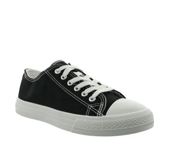 Jumex Canvas Shoes - Black