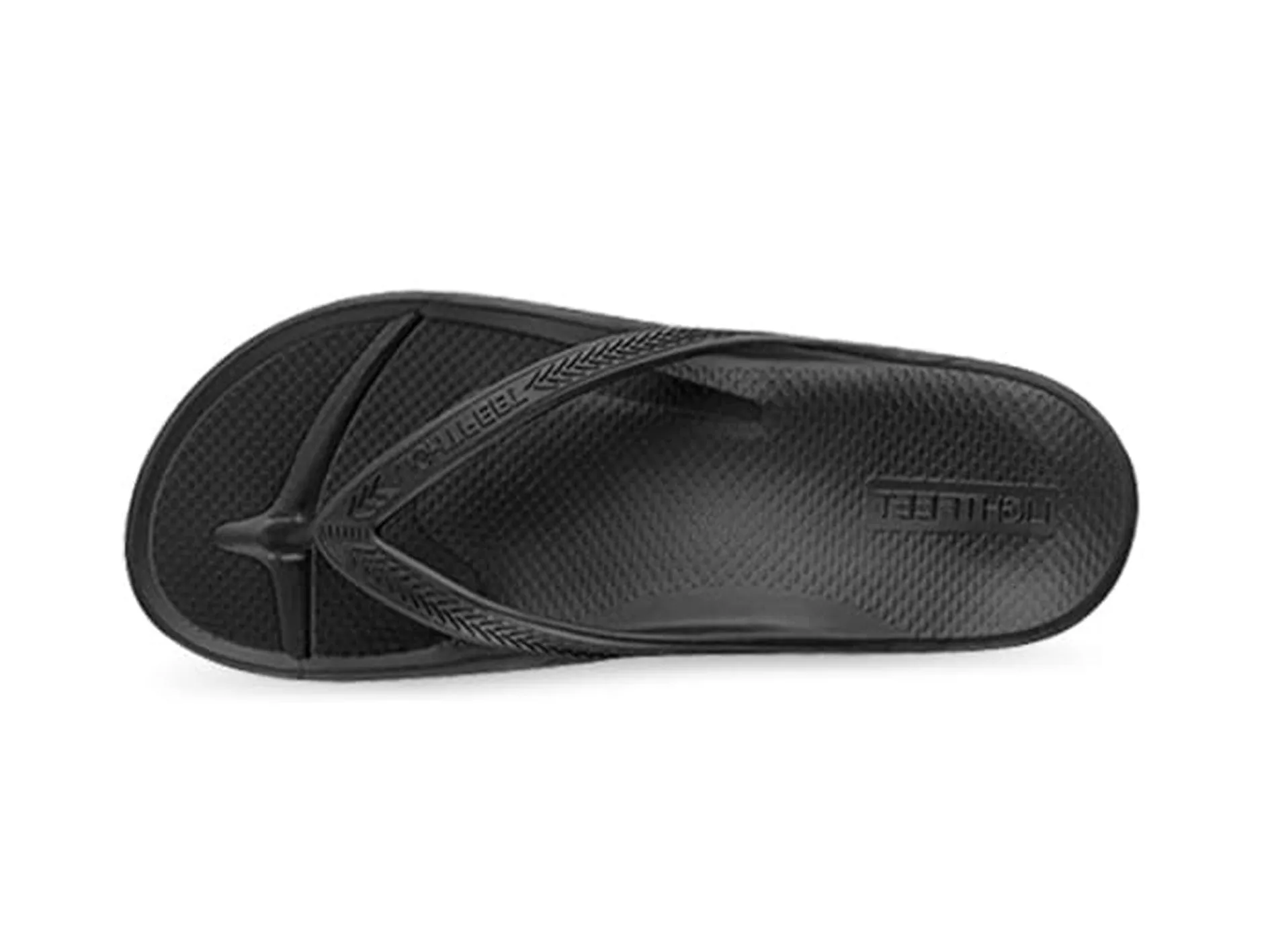 Lightfeet Revive Thongs <br> LF-RVTU-BLACK