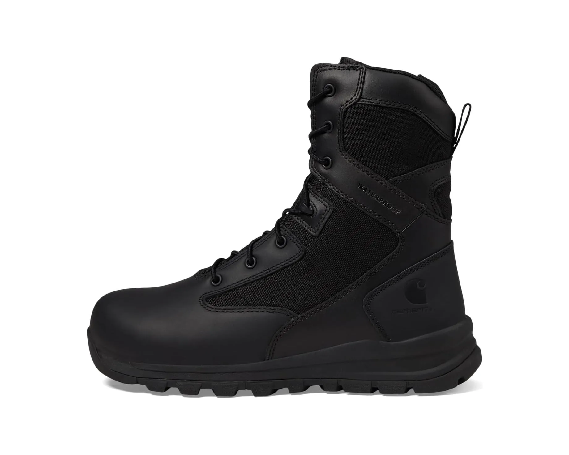 Men's Carhartt Gilmore WP 8" Side Zip Nano Toe Boot (Wide)