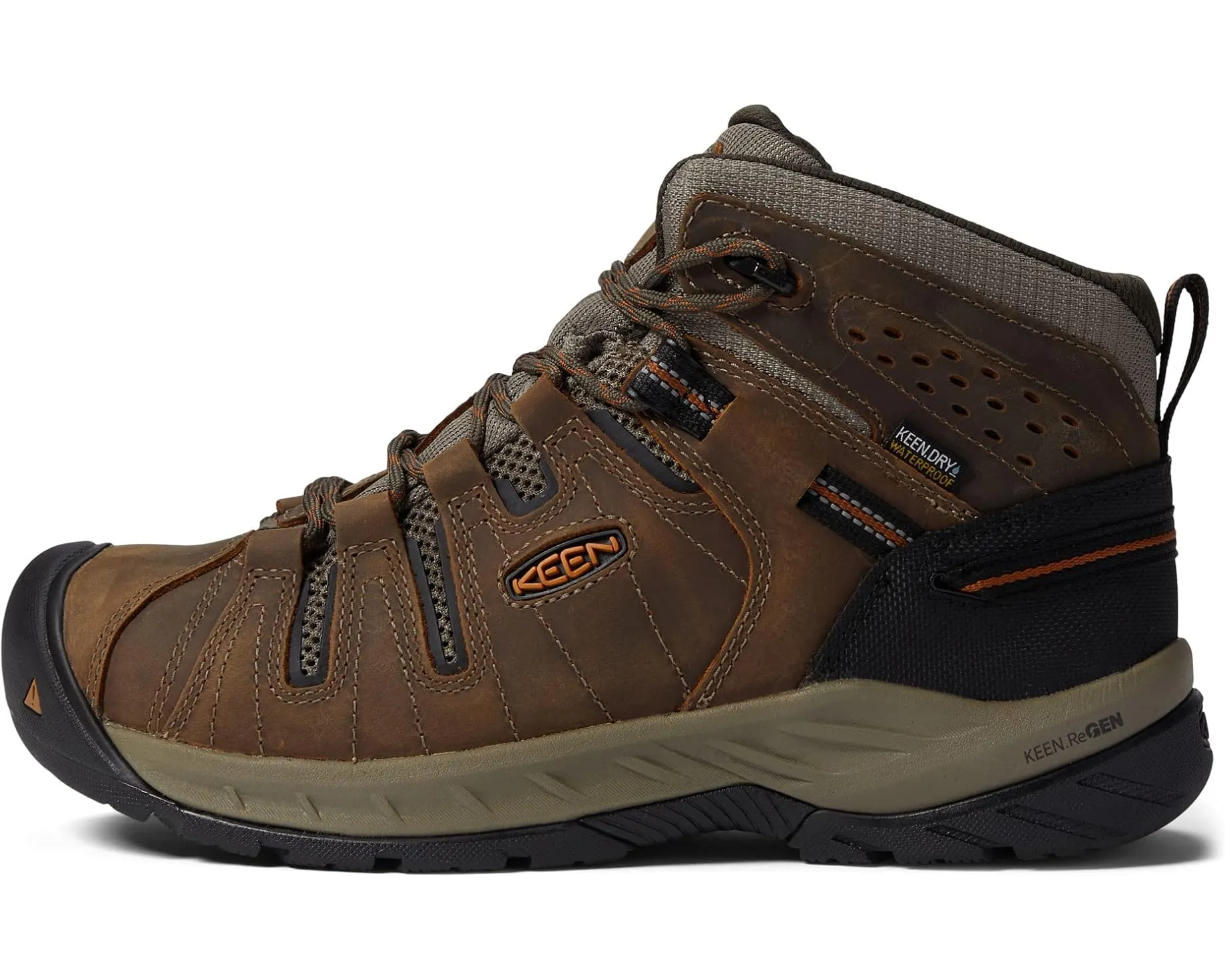 Men's KEEN Utility Flint II Mid Waterproof Soft Toe (Wide)