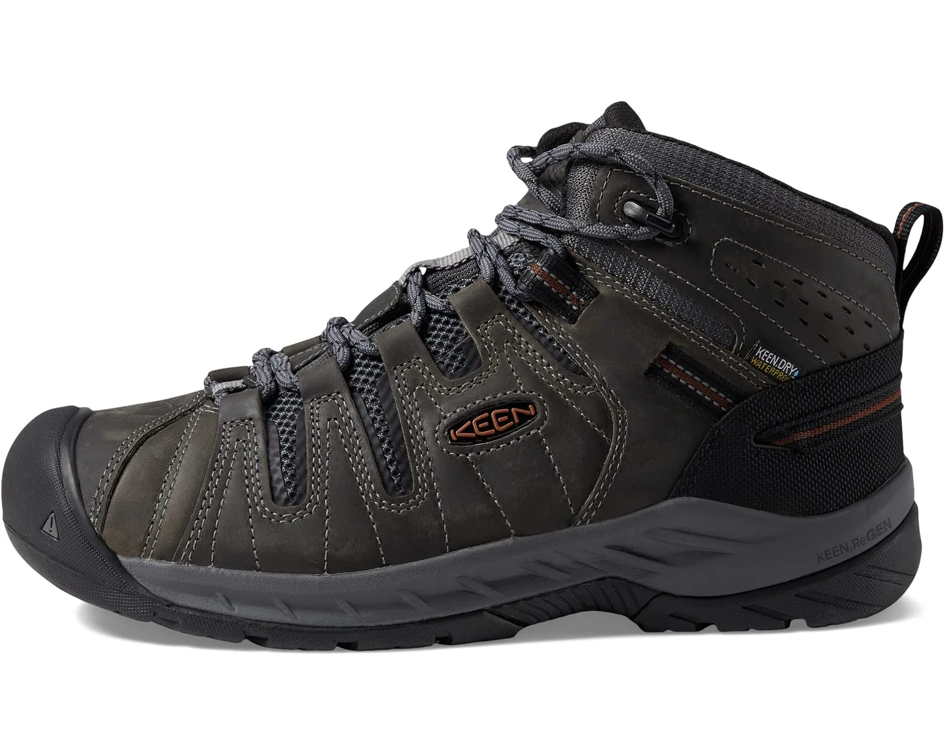 Men's KEEN Utility Flint II Mid Waterproof Soft Toe (Wide)