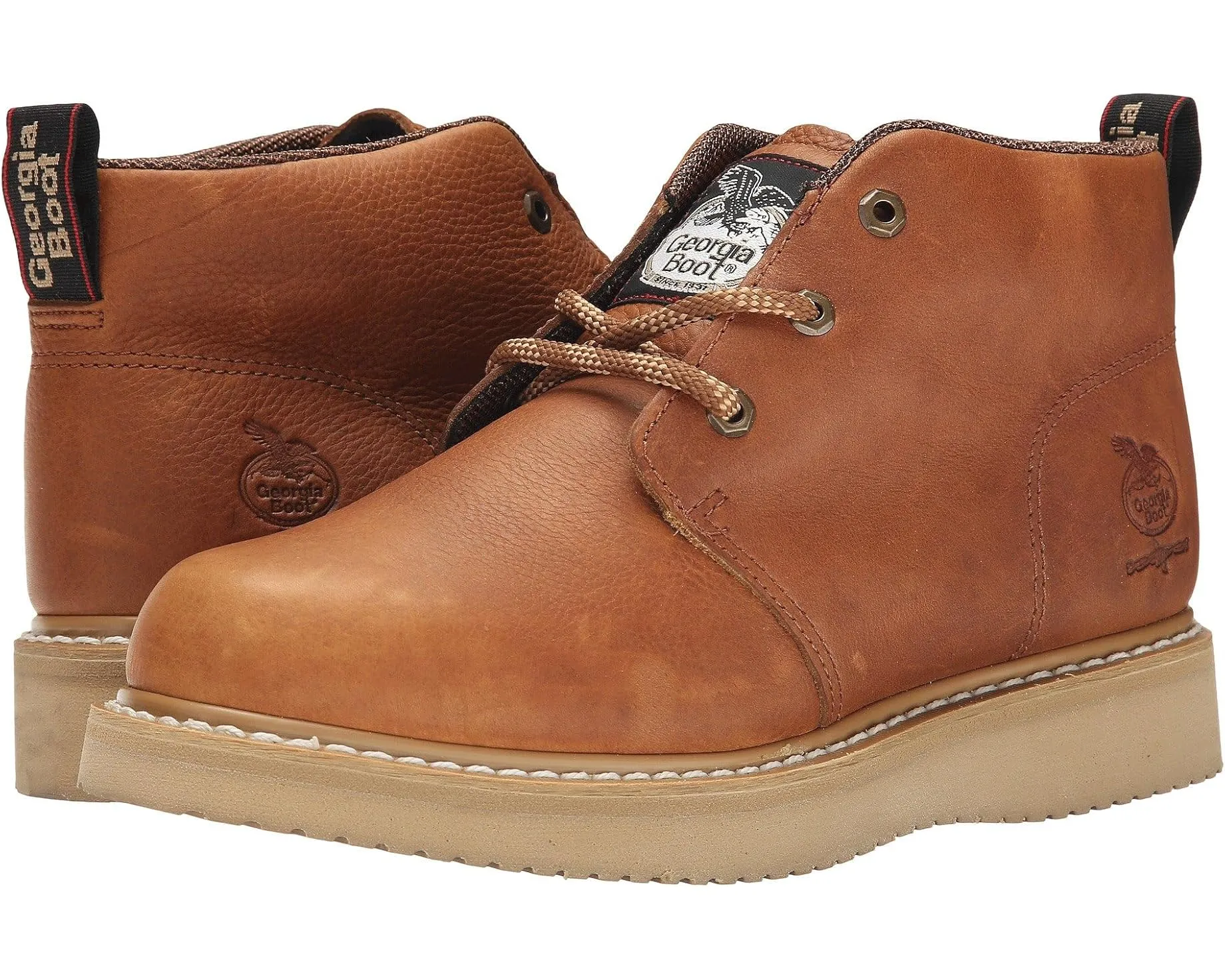 Men's Mens georgia boot chukka wedge  (Wide)
