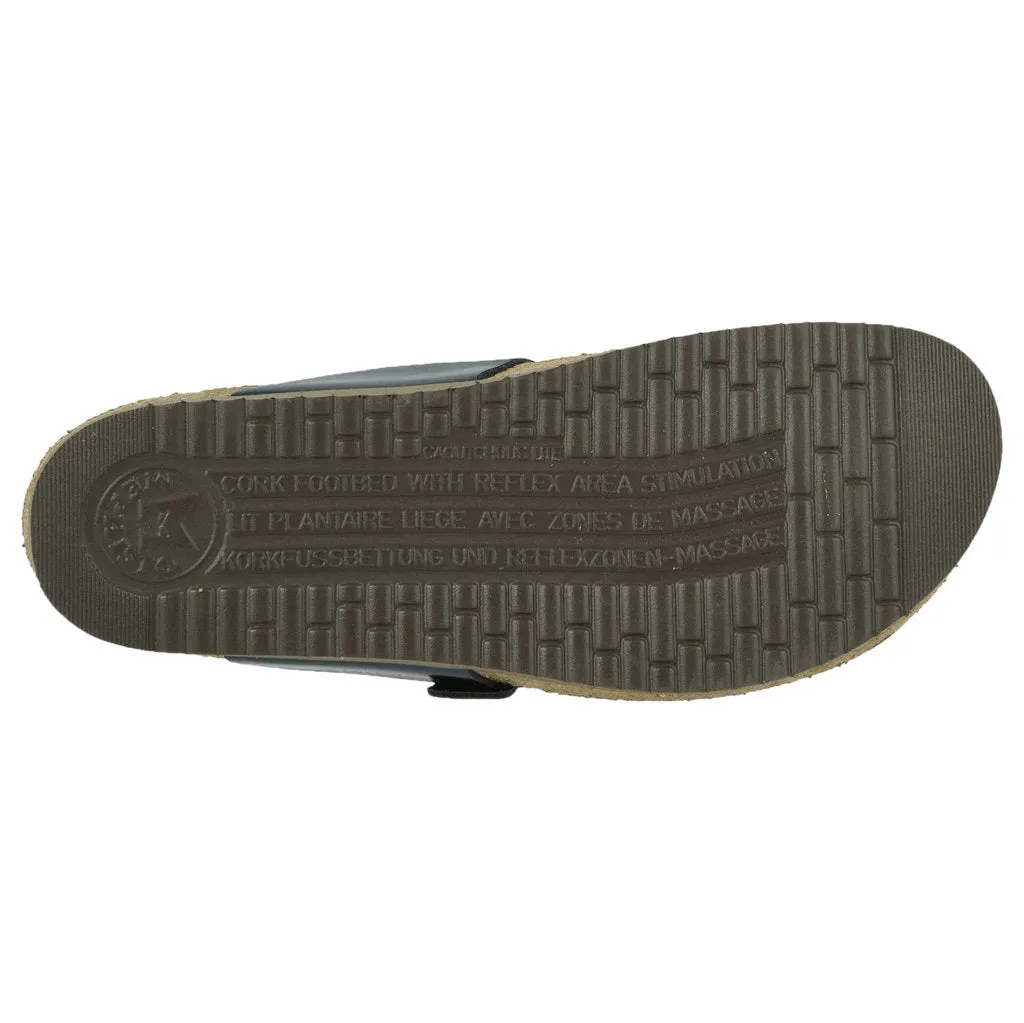 Mephisto Helen Metallic Leather Women's Slide Sandals