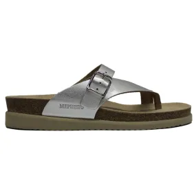 Mephisto Helen Metallic Leather Women's Slide Sandals