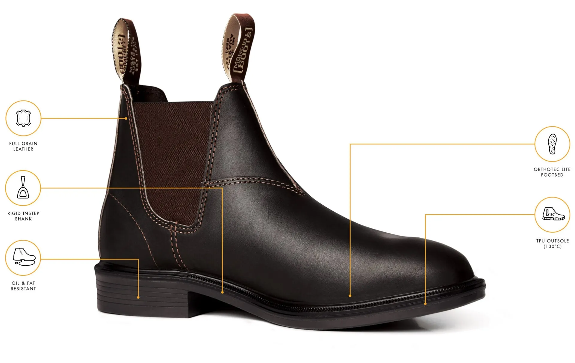Mongrel Oil Kip V-Cut Riding Boot - Claret