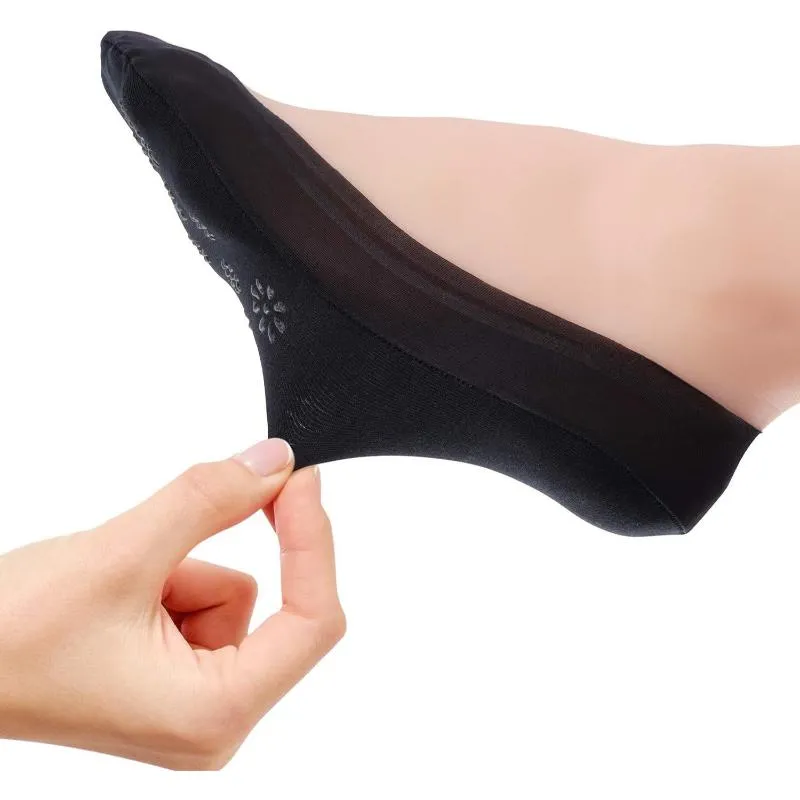 Multi Pack Non Slip Thin Liner Socks