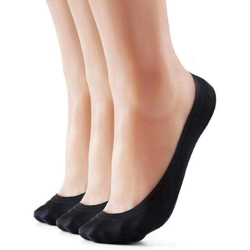Multi Pack Non Slip Thin Liner Socks