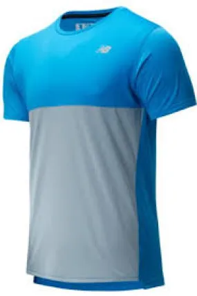 New Balance | Accelerate Short Sleeve Tee | Men's | Vision Blue