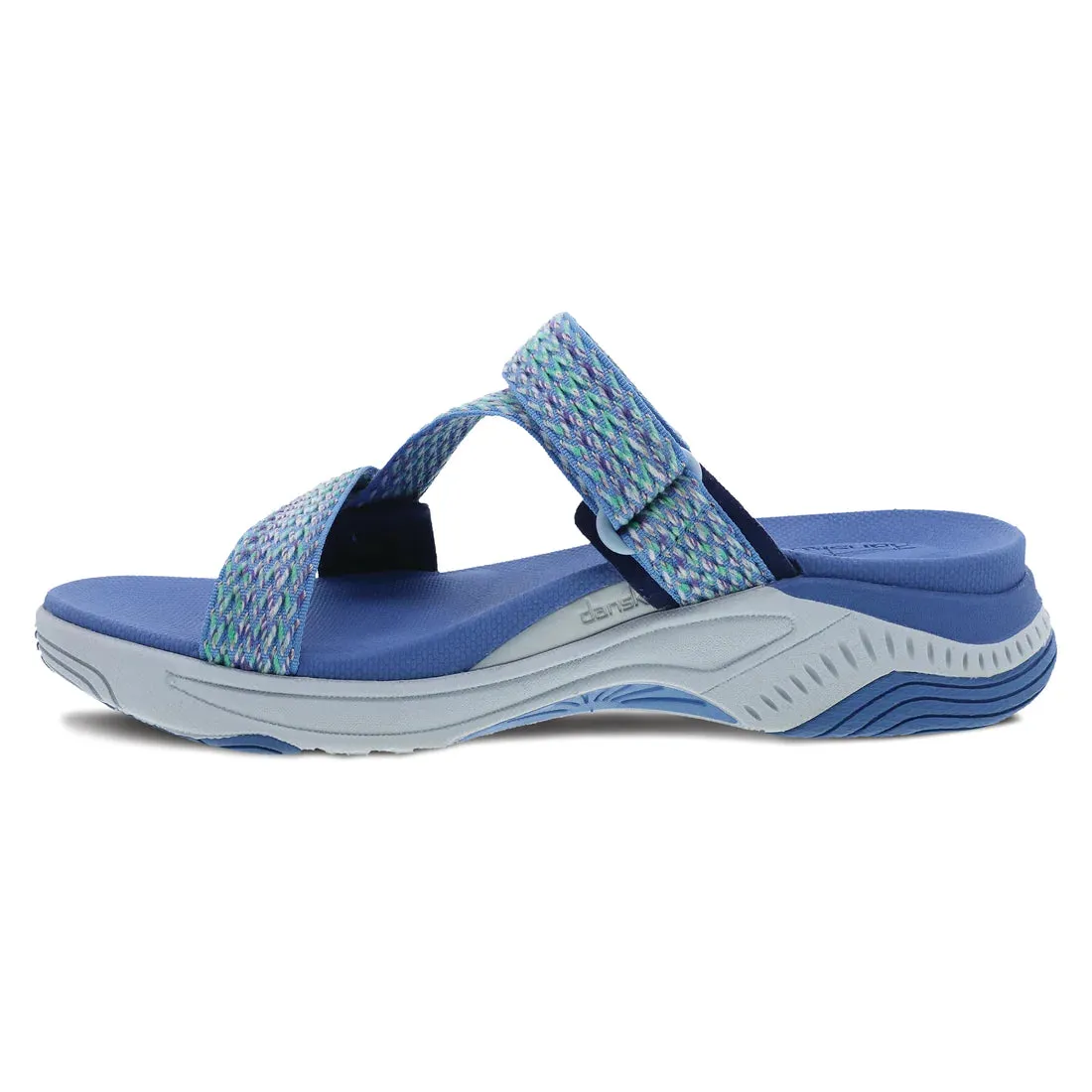 Rosette Adjustable Eva Sandal in Blue