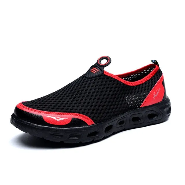 Summer Couple Lightweight Breathable Walking Sneakers