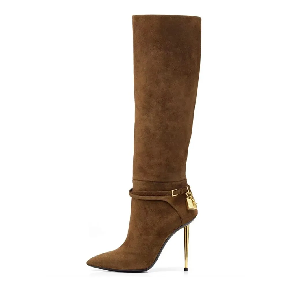 Tom Ford inspired Padlock Boots