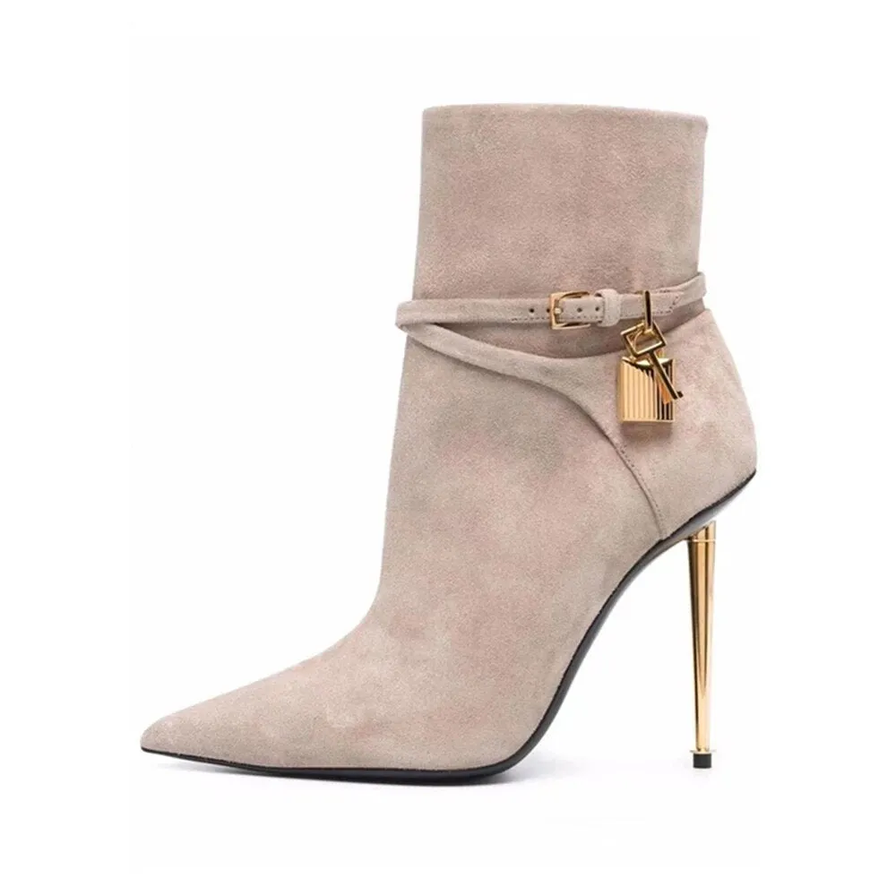 Tom Ford inspired Padlock Boots