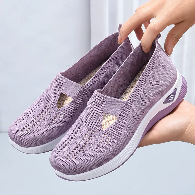Womens Orthopedic Solid Color Sandals