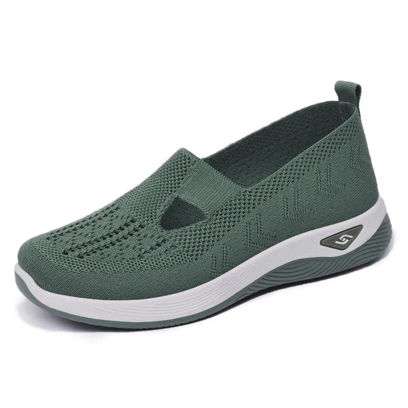 Womens Orthopedic Solid Color Sandals