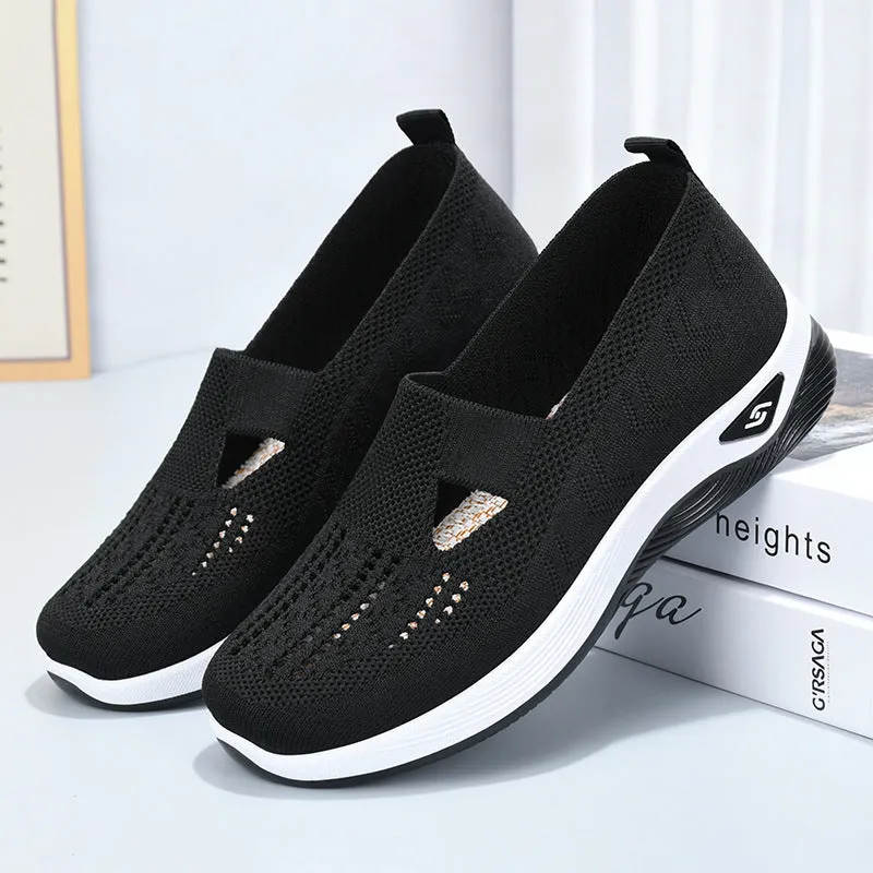 Womens Orthopedic Solid Color Sandals