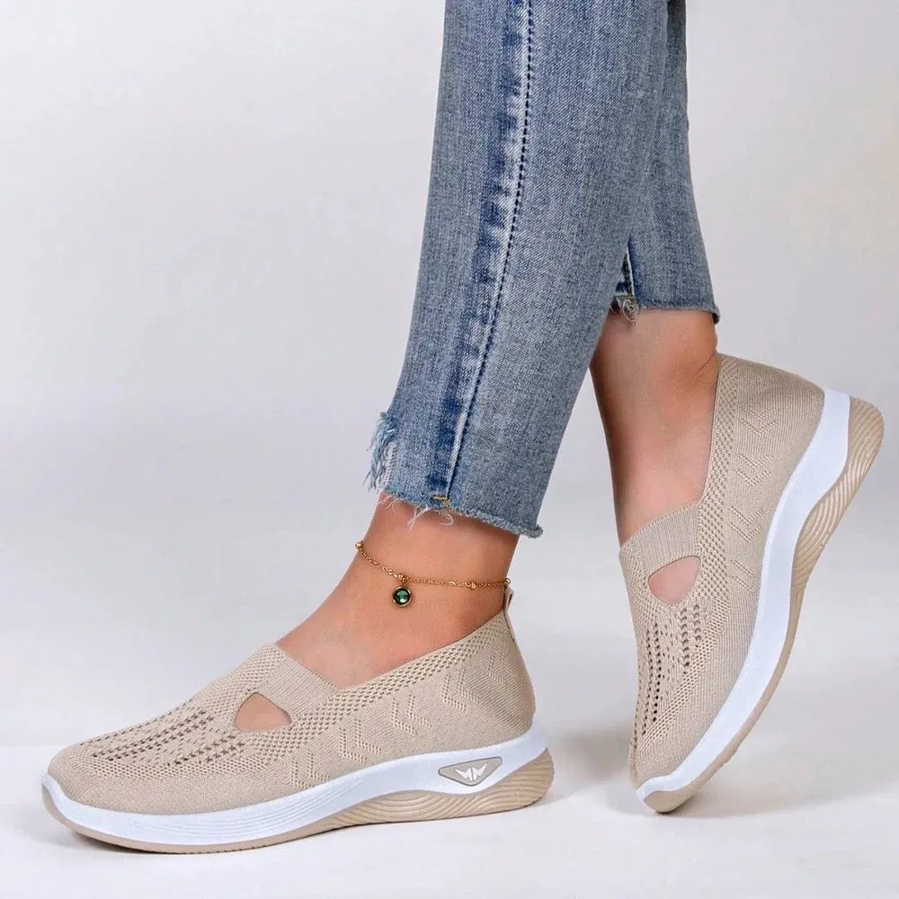 Womens Orthopedic Solid Color Sandals