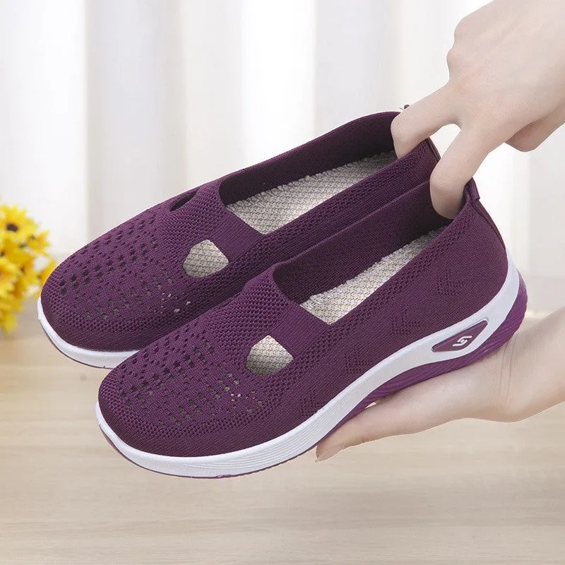 Womens Orthopedic Solid Color Sandals