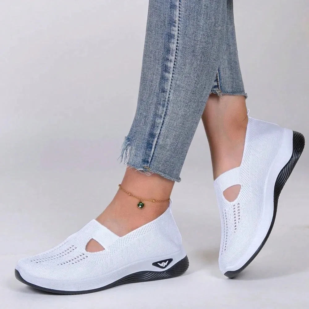 Womens Orthopedic Solid Color Sandals