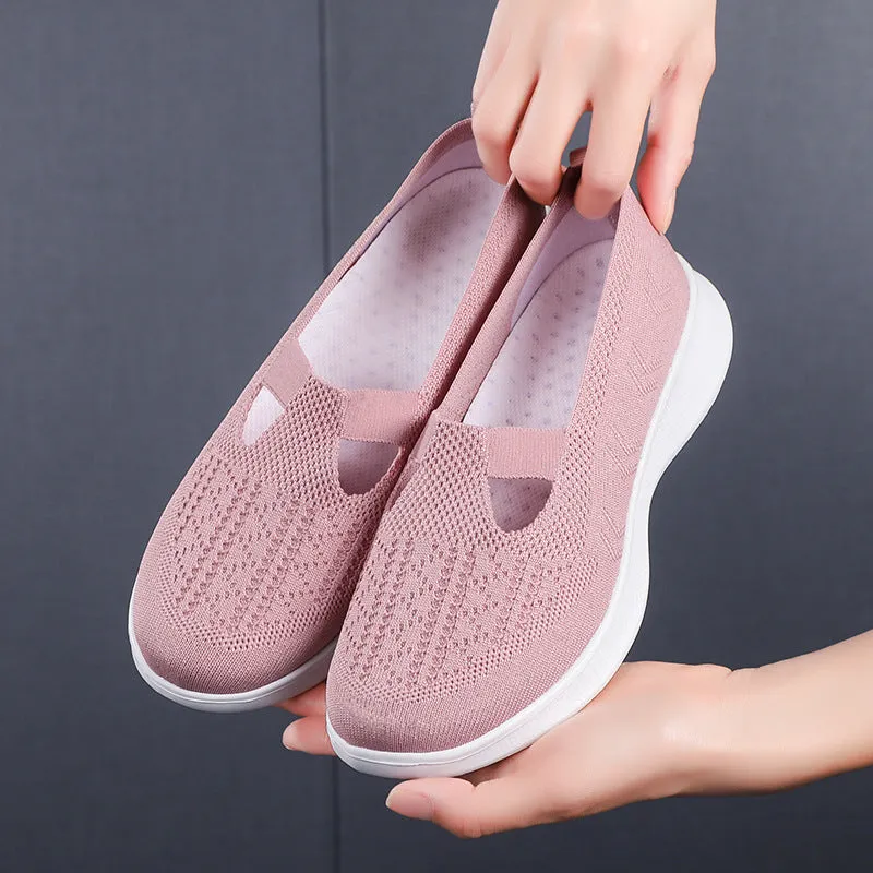 Womens Orthopedic Solid Color Sandals