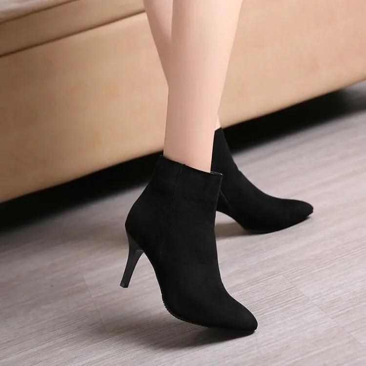 Women's Spring/Autumn High-Heeled Ankle Boots