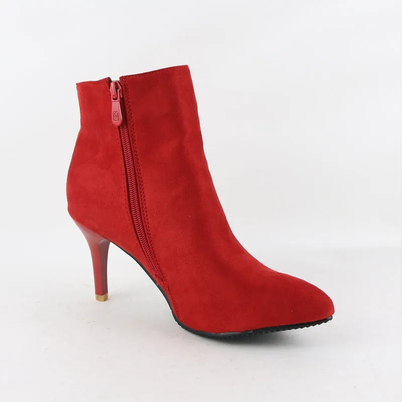 Women's Spring/Autumn High-Heeled Ankle Boots