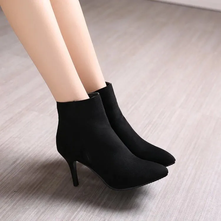 Women's Spring/Autumn High-Heeled Ankle Boots