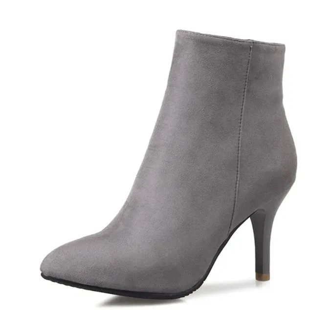 Women's Spring/Autumn High-Heeled Ankle Boots