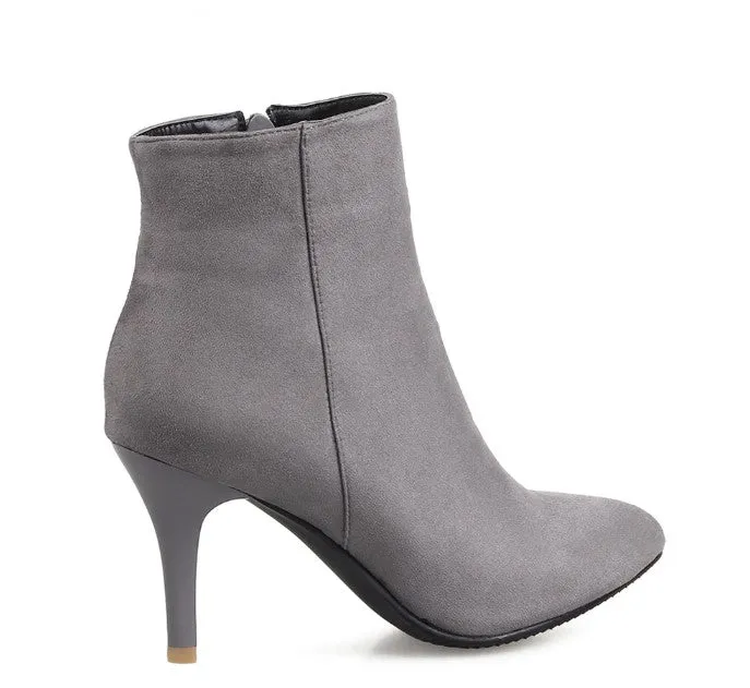 Women's Spring/Autumn High-Heeled Ankle Boots