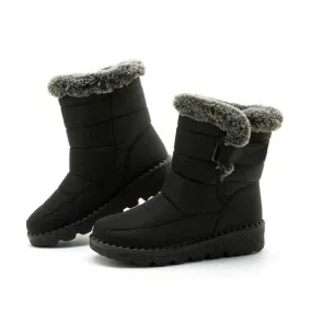 Women’s Waterproof Heeled Snow Boot