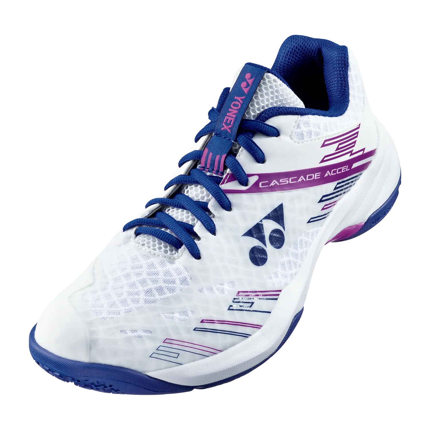 Yonex Power Cushion Cascade Accel Wide(White/Purple)